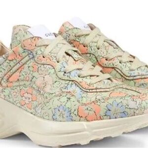 Gucci x Liberty Floral Pattern Sneakers